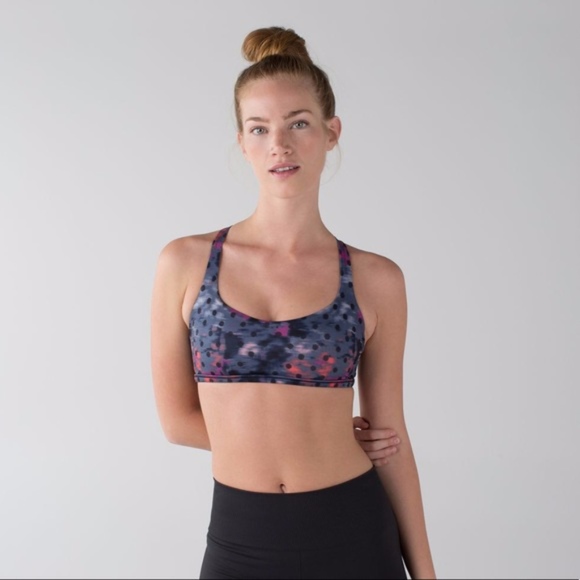 lululemon athletica Other - LuLulemon Alarming Dots Water Color Bra